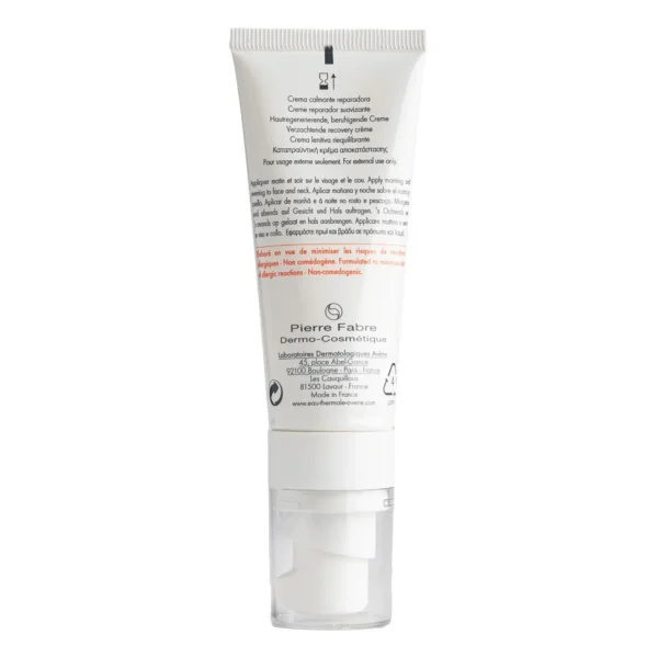 05062-01_back Avène Tolerance Control Soothing Skin Recovery Cream