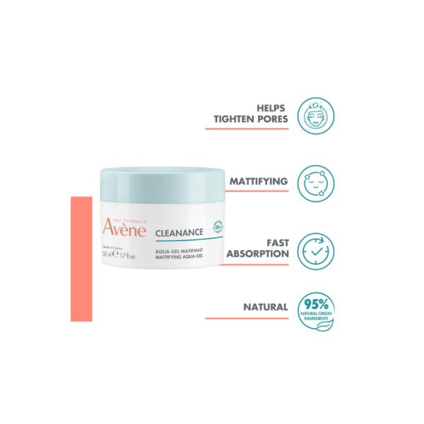 Avène Cleanance Mattifying Aqua Gel for Oily Skin 50ml