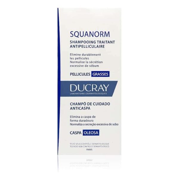 Ducray Squanorm Antidandruff Shampoo-Oily Scalp (200 ml)