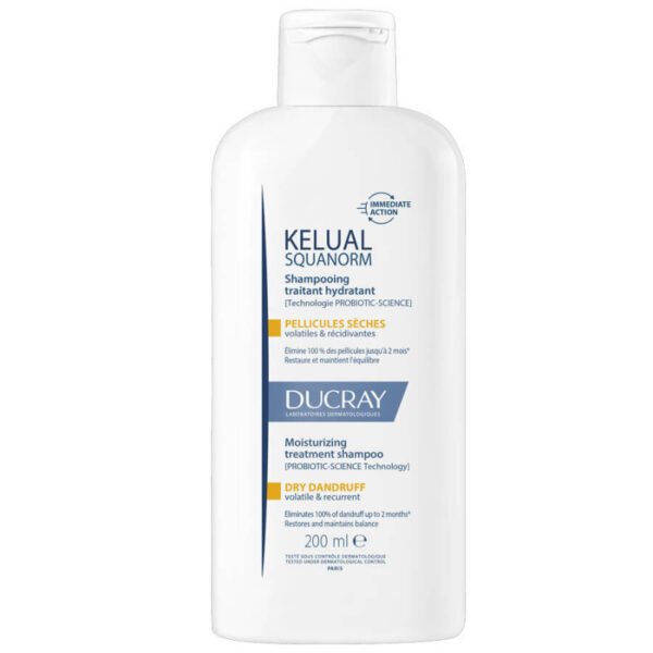 ducray-kelual-squanorm-dry-dandruff-shampoo-200-ml Ducray Kelual Squanorm Dry Dandruff Shampoo 200 ml