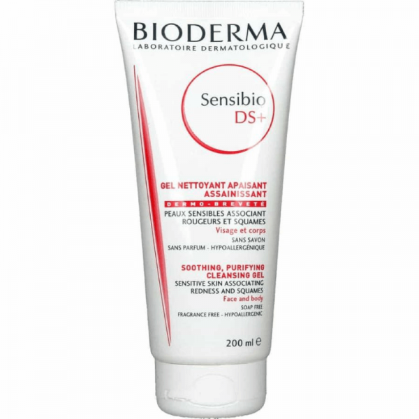 BIODERMA Sensibio DS+ Cleansing Gel 200 ml